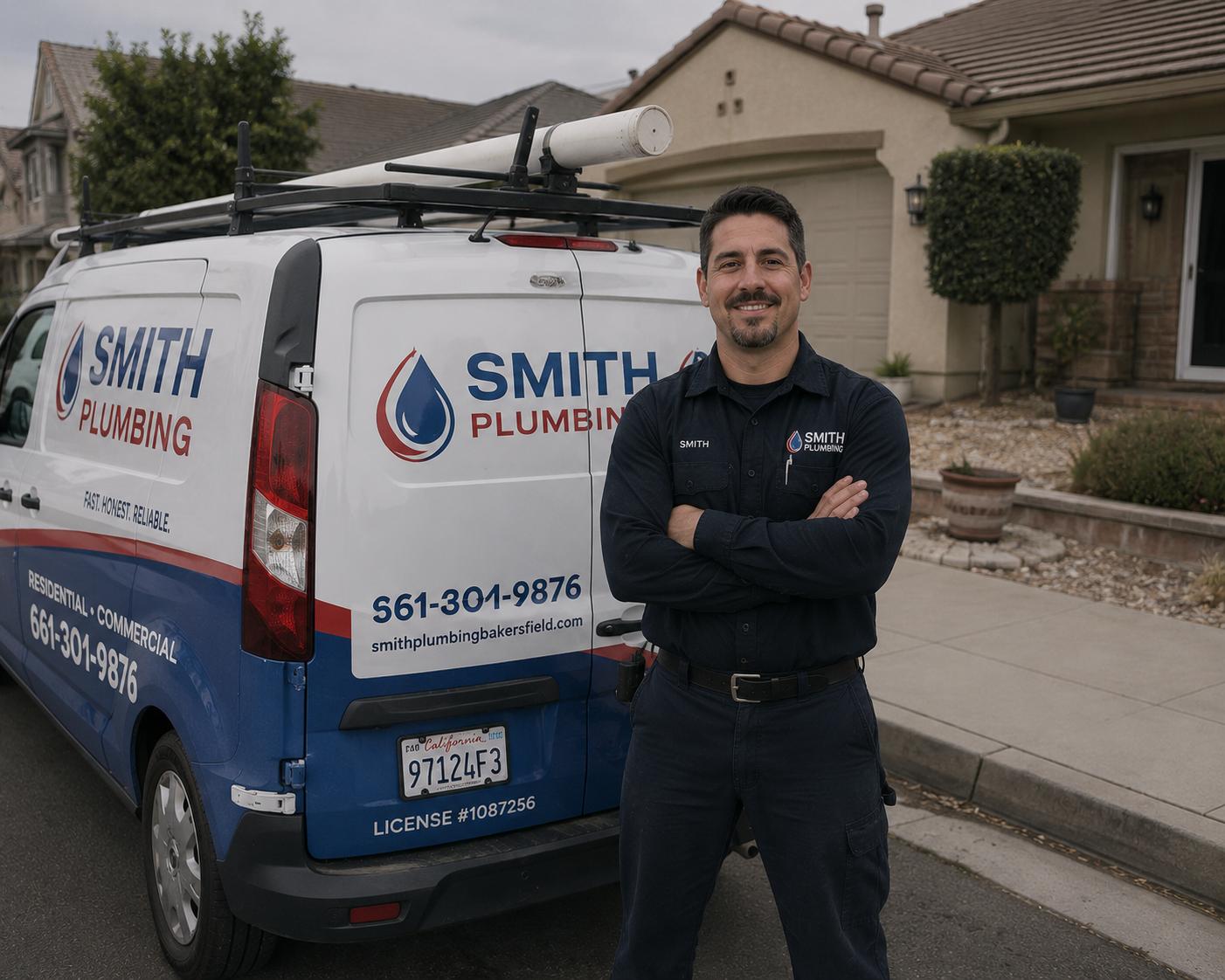 Smith, Owner of Smith Plumbing